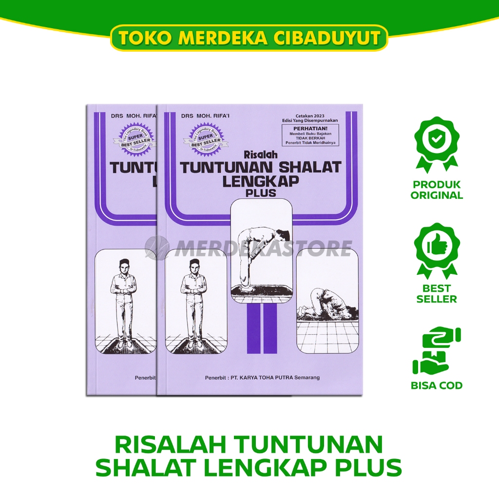 Jual Risalah Tuntunan Shalat Lengkap | Buku Pelajaran Salat/Solat ...