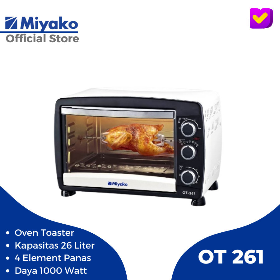 Jual Miyako OT 261 Oven Toaster 26 Liter Shopee Indonesia