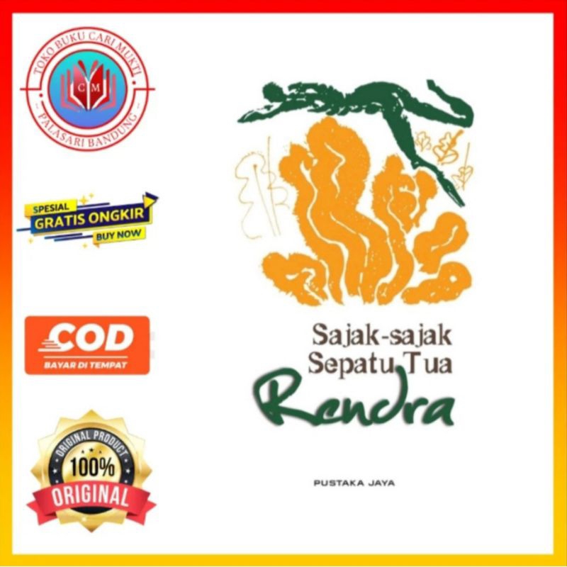 Jual Buku Sajak-Sajak Sepatu Tua - Rendra | Shopee Indonesia