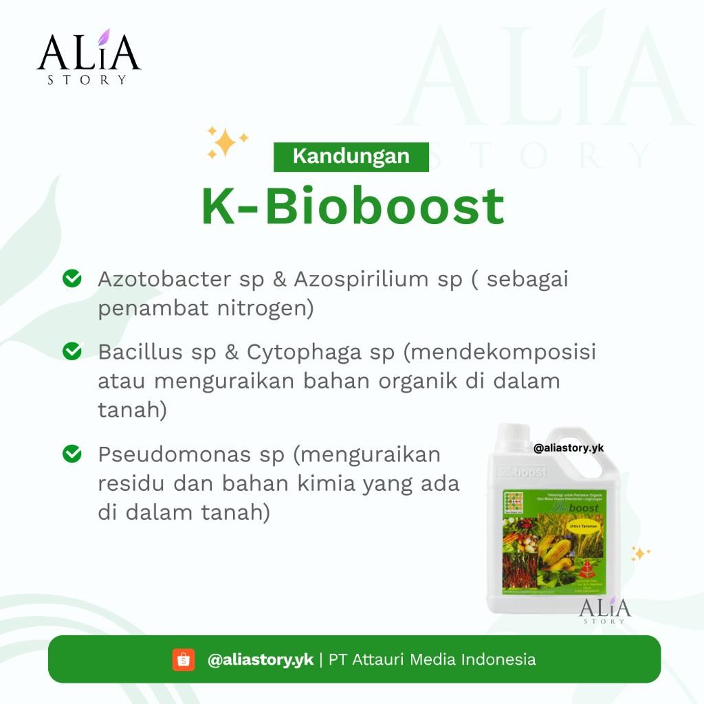 Jual Botol BioBoost Step 1 K Link Original 1 Liter Perbaiki pH Tanah ...