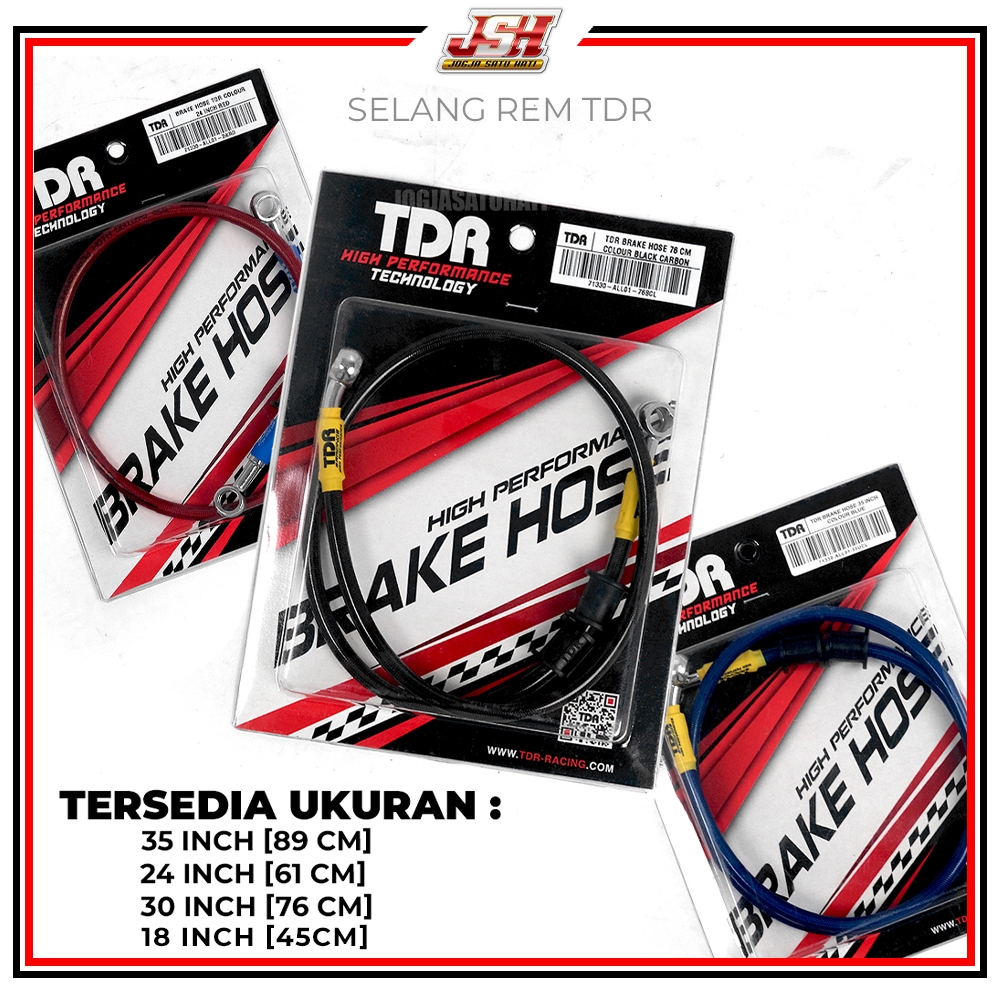 Jual Kabel Selang Cakram Rem Disc Tdr Depan Belakang Cm Cm Cm Universal Shopee Indonesia