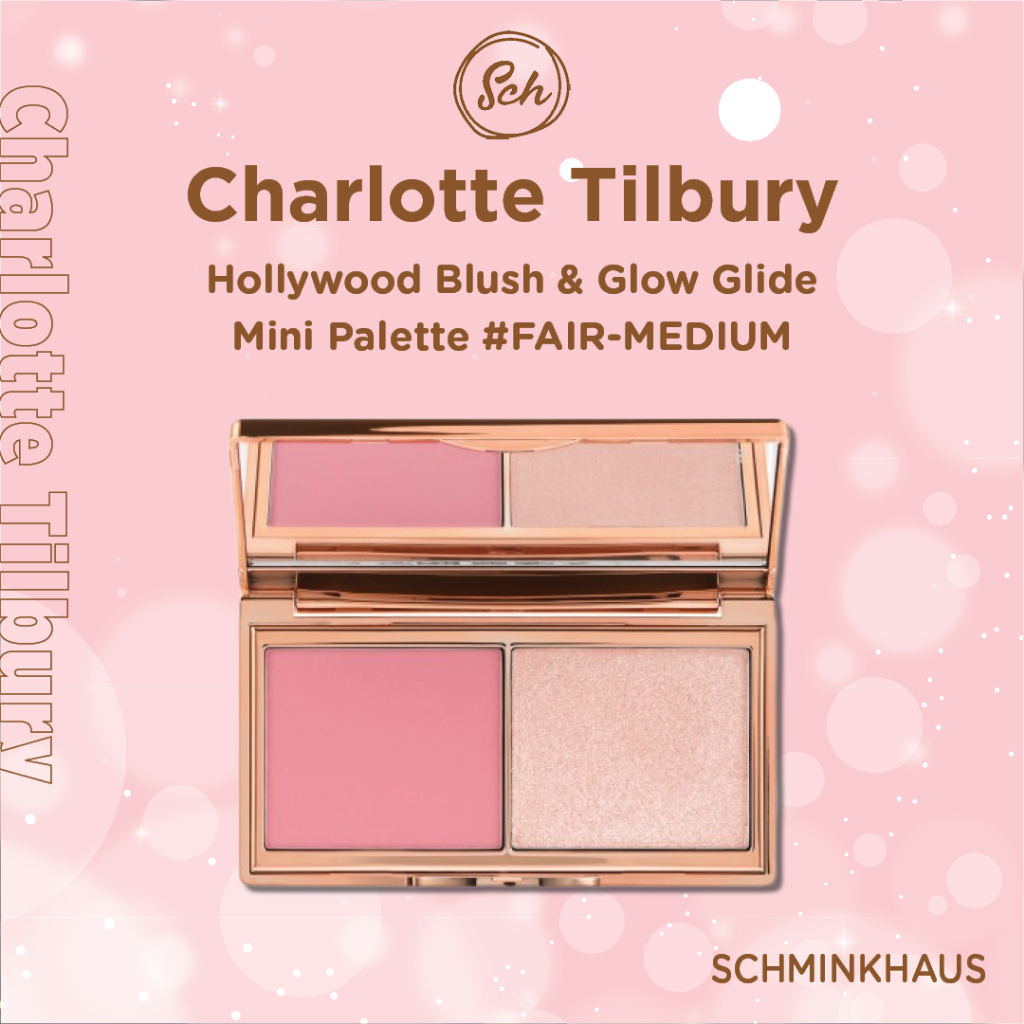 Jual CHARLOTTE TILBURY Hollywood Blush & Glow Glide Mini Palette #FAIR ...
