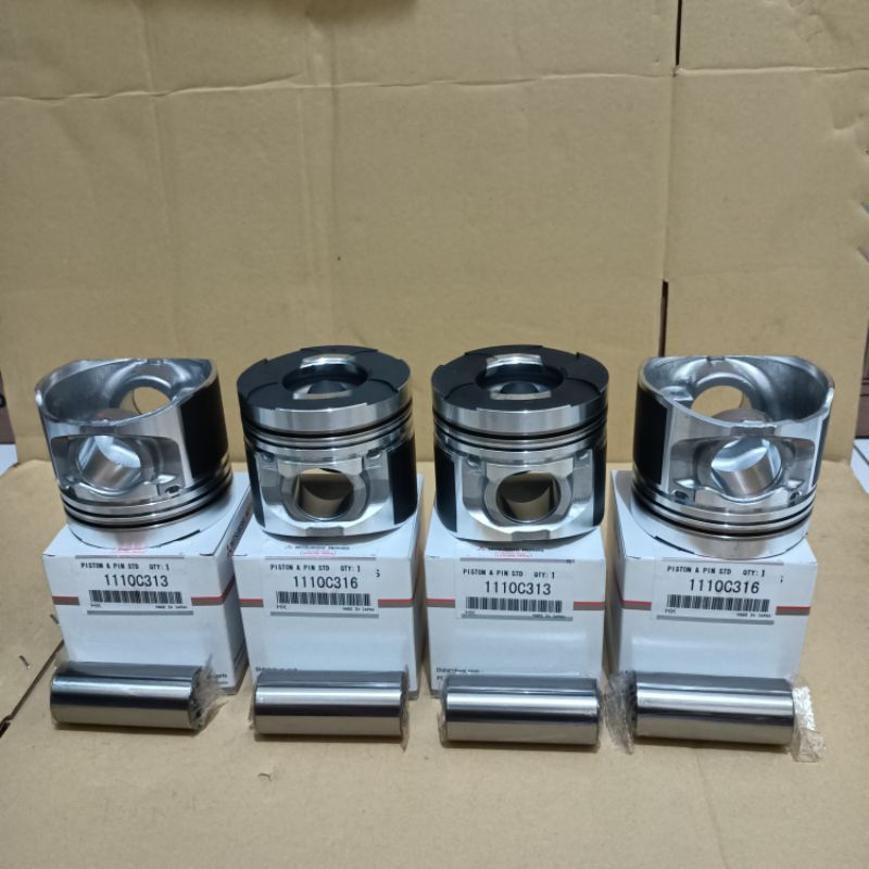 Jual PISTON ASSY SET ORIGINAL TRITON 2.5 PAJERO SPORT | Shopee Indonesia