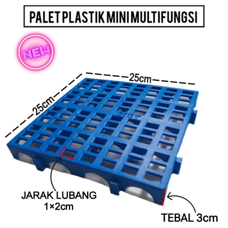 Jual Palet Plastik Alas Tatakan Kasur Dipan Ukuran X Cm Dapat Disambung Slat Puzzle Paket M