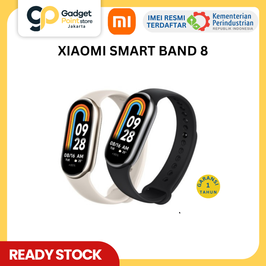 Jual Xiaomi Mi Band 8 Smart Band 1.62" Amoled Display | Garansi Resmi 1 ...