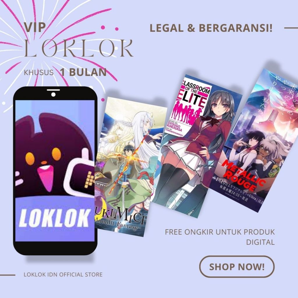 Jual VIP L0KL0K 1 BULAN (ANDROID) | Shopee Indonesia