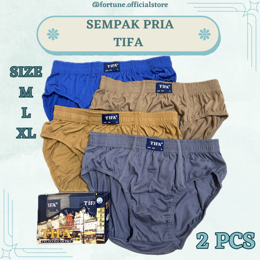 Jual Sempak Pria TIFA Celana Dalam / CD Pria Art.810 Men's Briefs