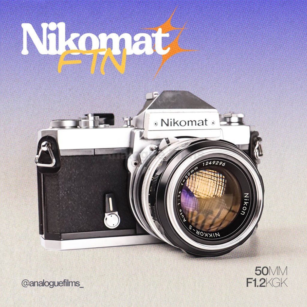 Nikomat FTN NIKKOR 50mm F1.4（Nikon Nikomat FTN Camera