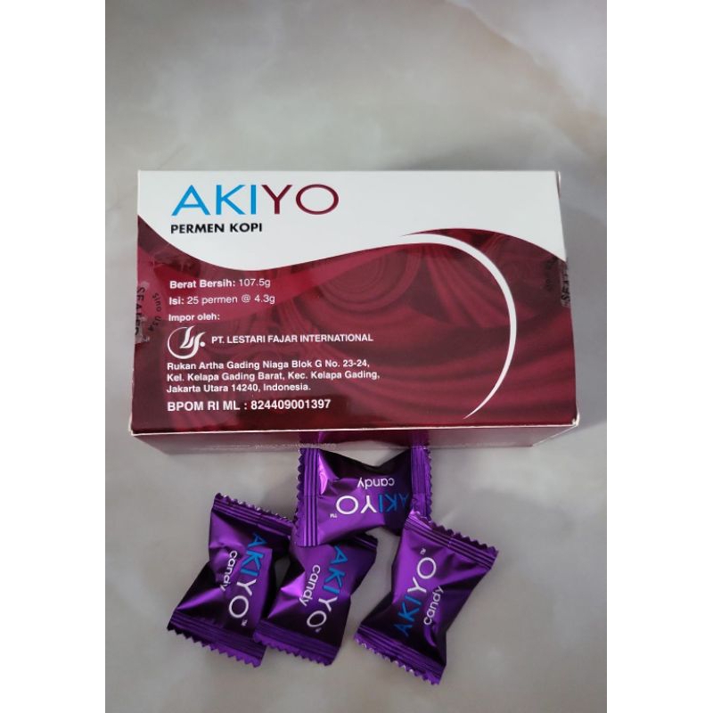 Jual Akiyo Permen Kopi Original 100 Asli Shopee Indonesia