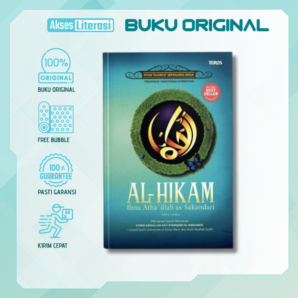 Jual Buku Terjemah Kitab AL HIKAM   Referensi Utama Ilmu Tasawuf Sufi