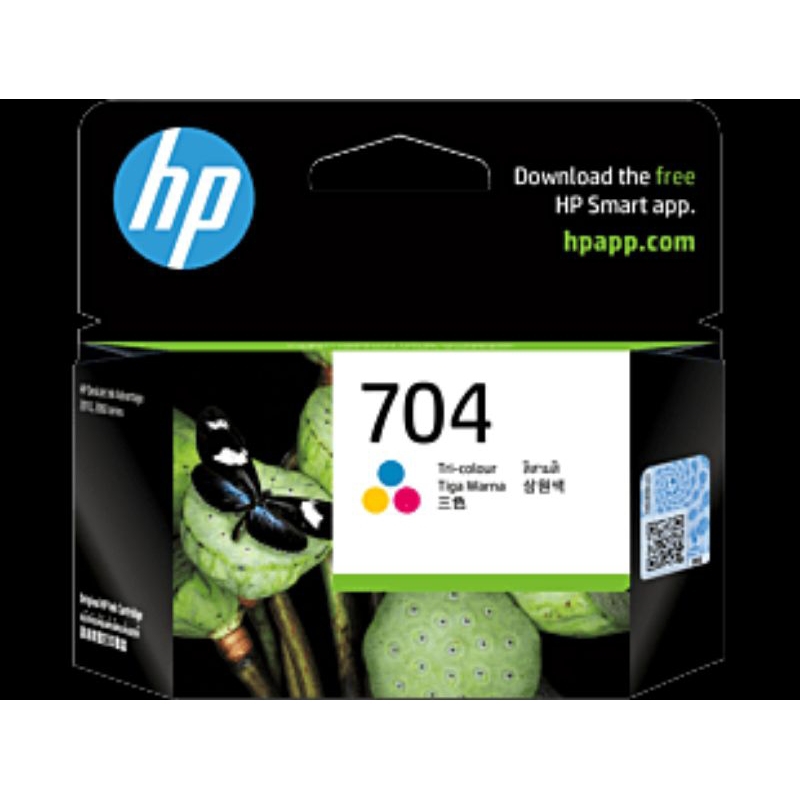 Jual Cartridge HP 704 Color ORIGINAL | Shopee Indonesia