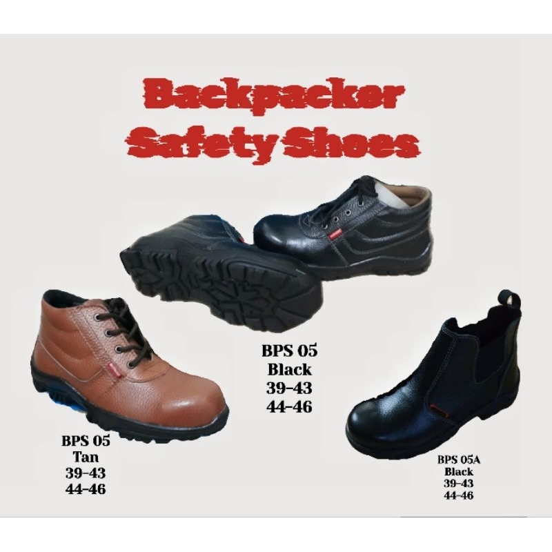 Jual SepatusafetyBackpackerOriginal(HC) Jumbo Size | Shopee Indonesia