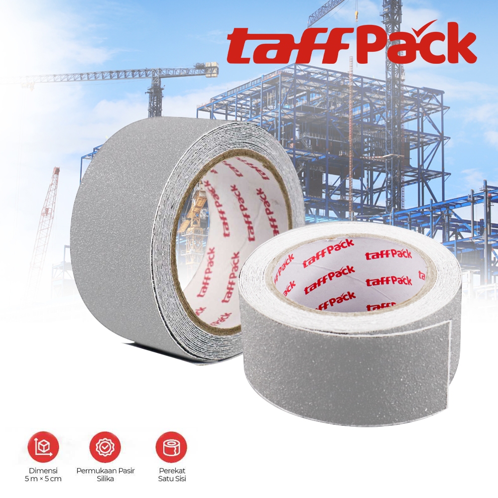 Jual TaffPACK Lakban Tape Safety Grip Anti Slip Strong Traction 5m x ...