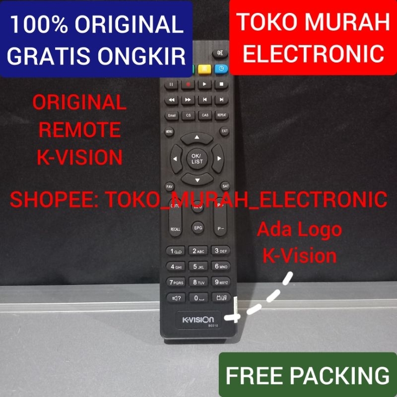 Jual TME Remote Khusus Receiver KVision Bromo C2000 ORIGINAL Shopee Indonesia