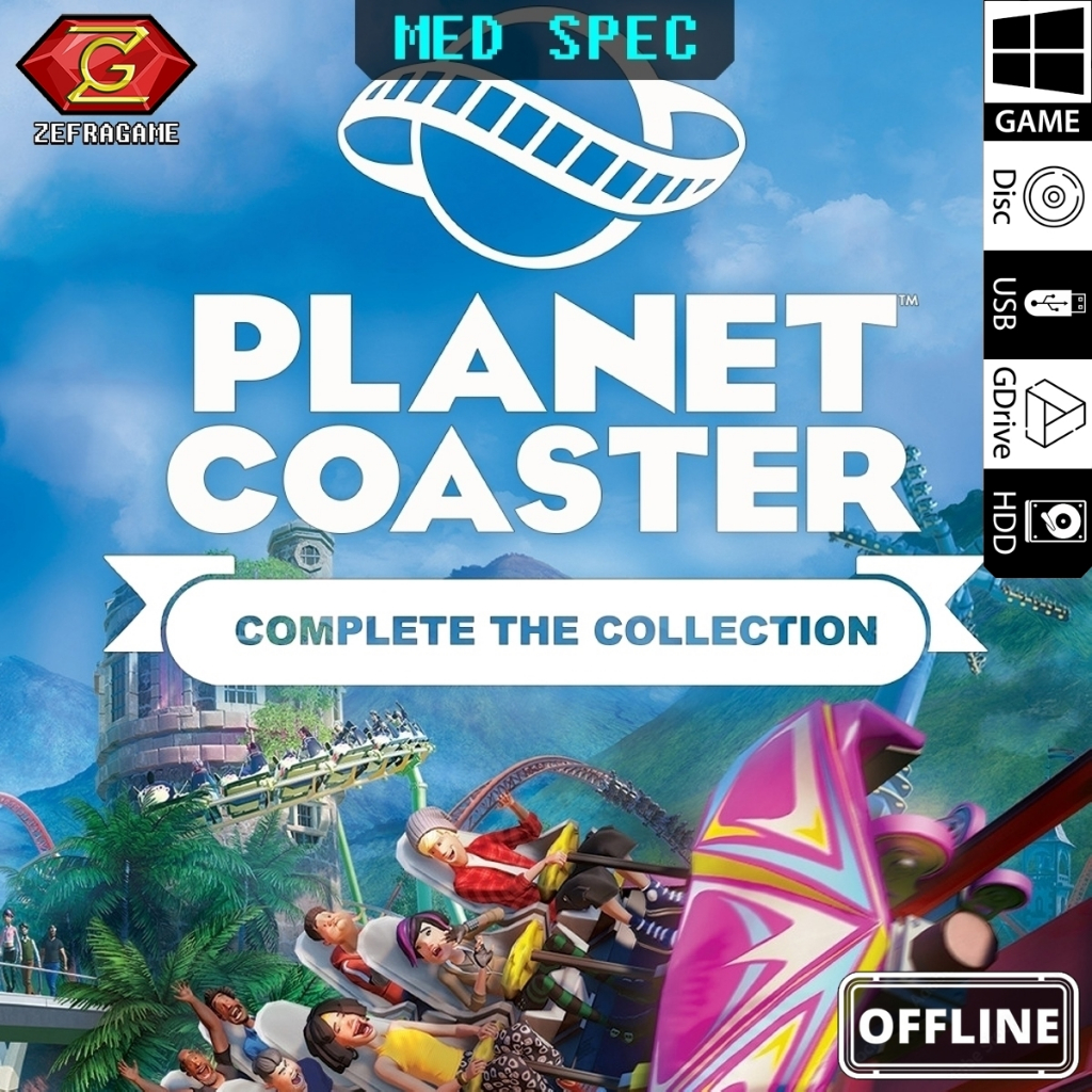 Jual PLANET COASTER Complete Edition PC Full Version Games PC