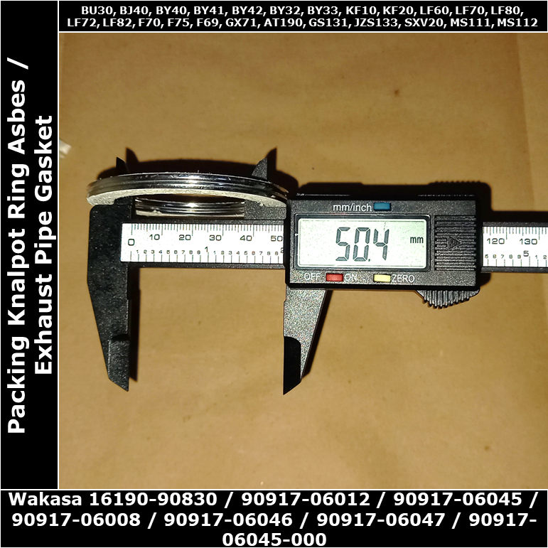 Jual Packing Knalpot Toyota Dyna 85 PS 3000 cc BU30 1980-1982 Wakasa ...