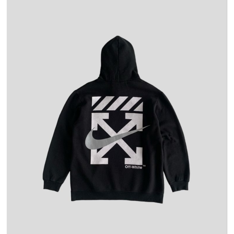 Off white hoodie reflective sale