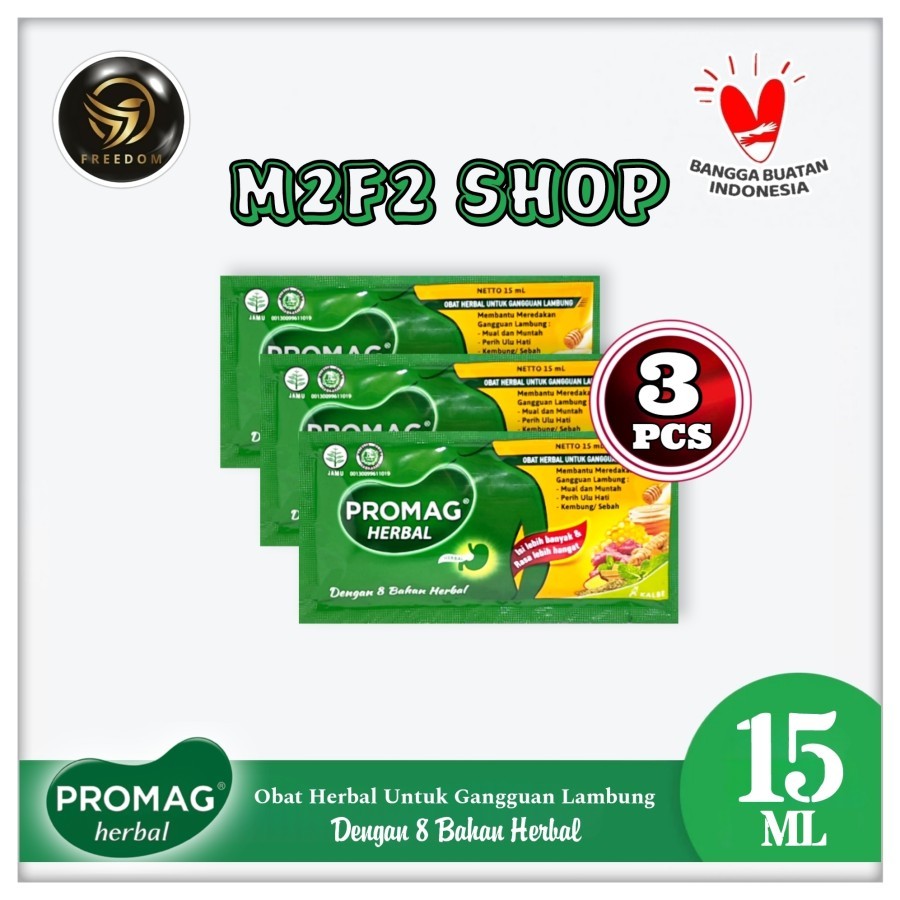 Jual Promag Herbal Obat Sakit Maag Lambung Cair Sachet Ml