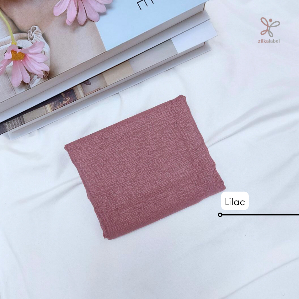 Jual AFSHIN MAZE COTTON Preimum / Jilbab Segiempat Katun Emboss Polos ...