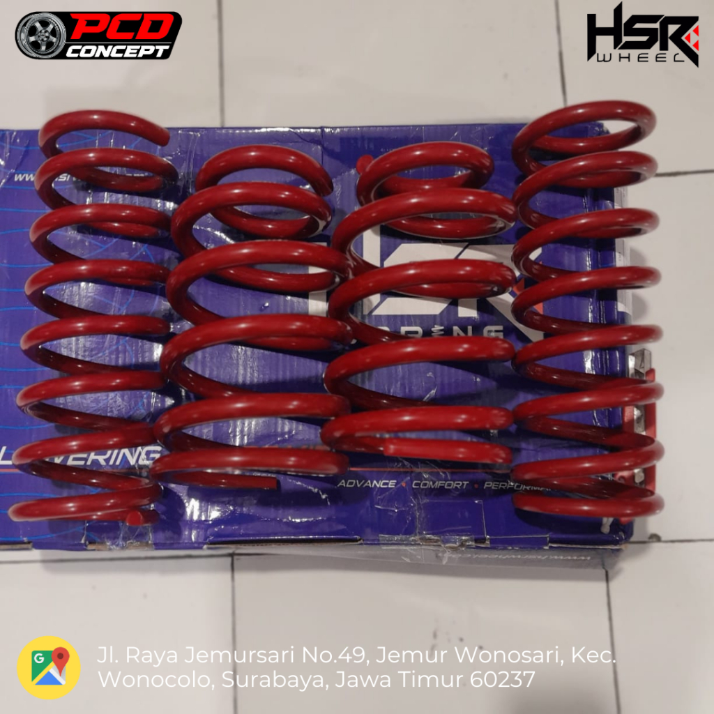 Jual 1 SET HSR Per Spring Lowering Kit INNOVA 2KD 2GD REBORN 2005