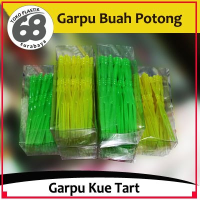 Garpu Kue Tart Warna