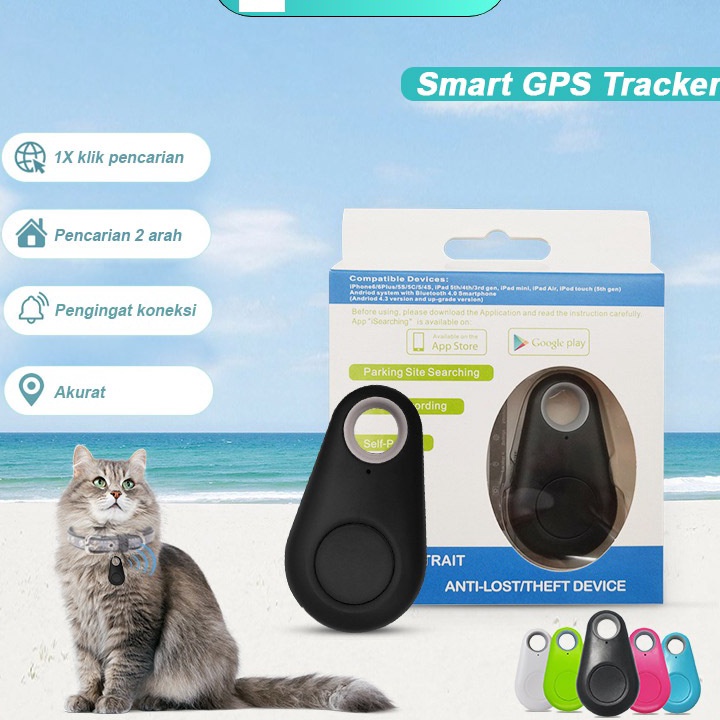 Jual fmh Smart Tag Bluetooth GPS Tracker Anti Lost Alarm Wireless Key ...