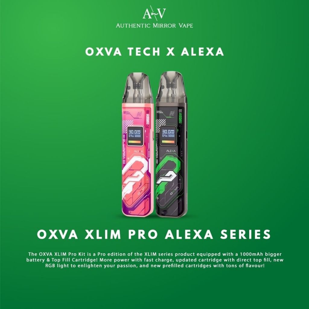 Jual Oxva Xlim Pro Alexa Series 30W 1000mAh Pod Kit by Oxva x Alexa ...