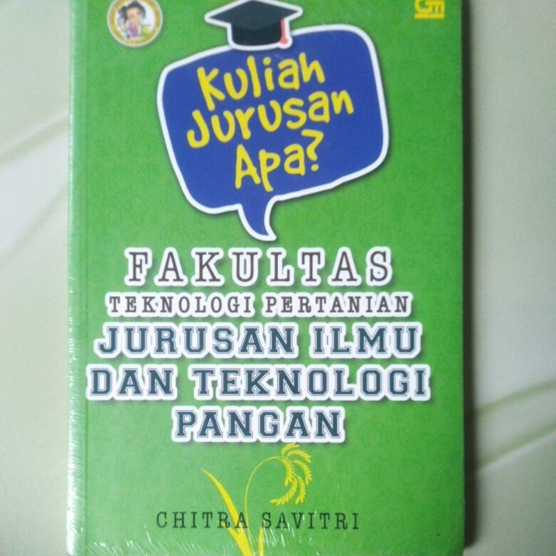 Jual Buku Fakultas Teknologi Pertanian Jurusan Ilmu Dan Teknologi ...
