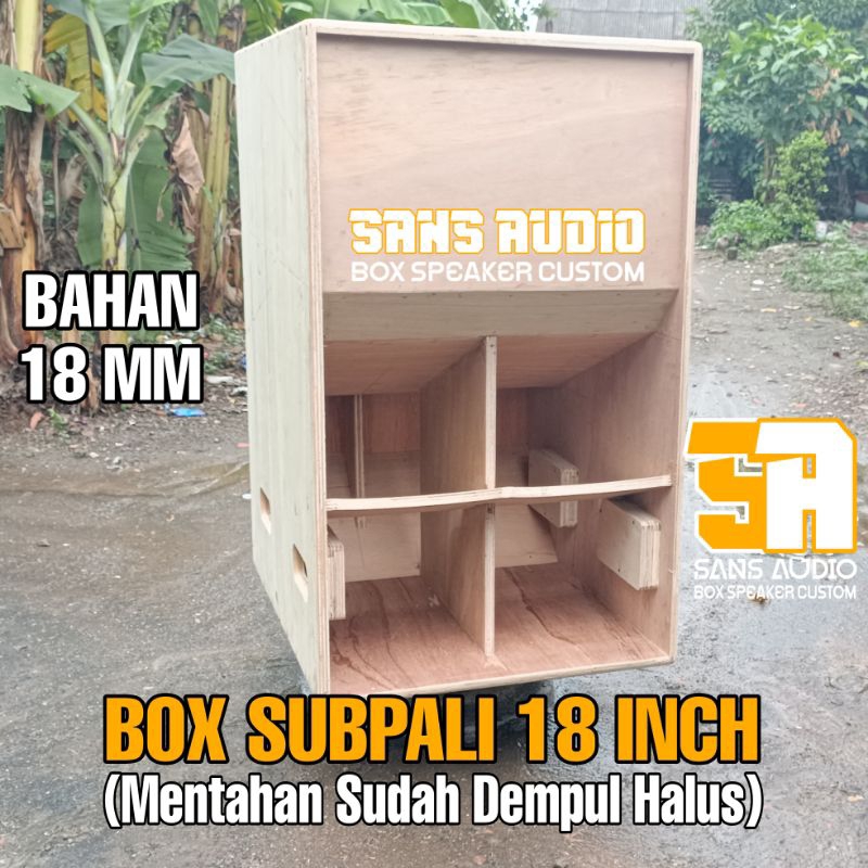 Jual Box Speaker Subpali Supali Inch Shopee Indonesia