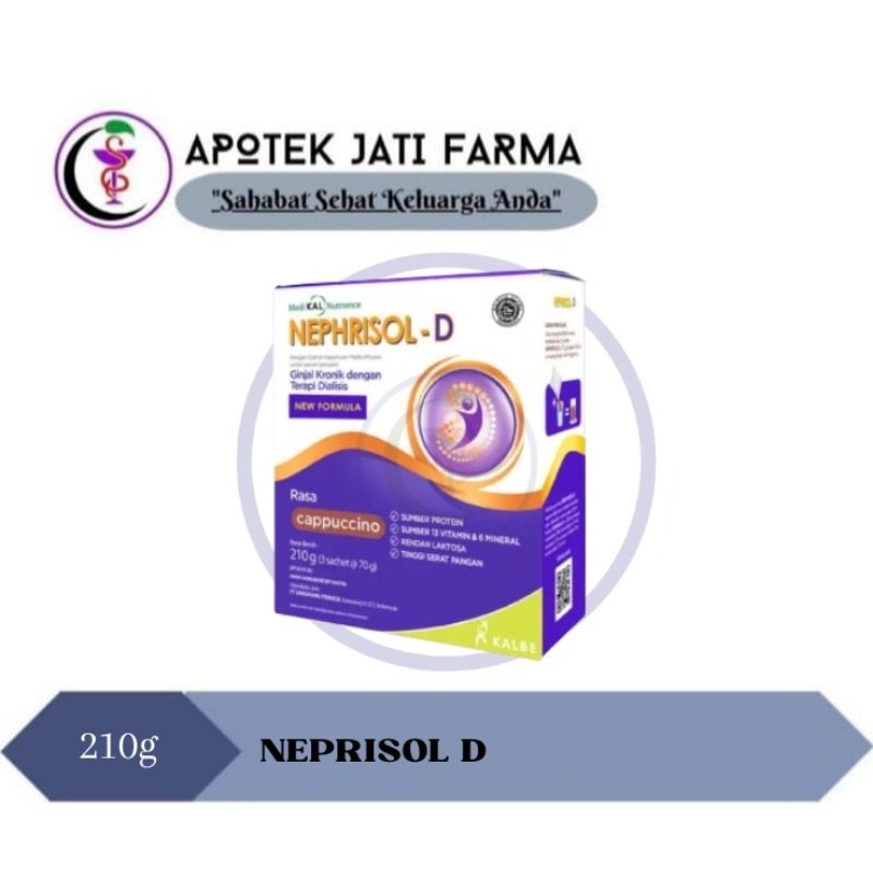 Jual Nephrisol-D 210gram | Shopee Indonesia