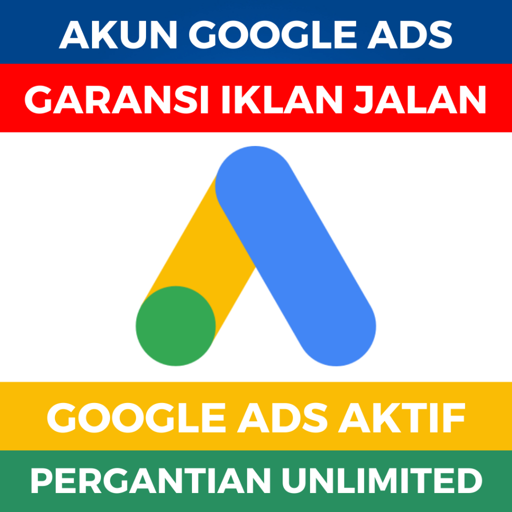 Jual Akun Google Ads + Landing Page Wixsite | Shopee Indonesia