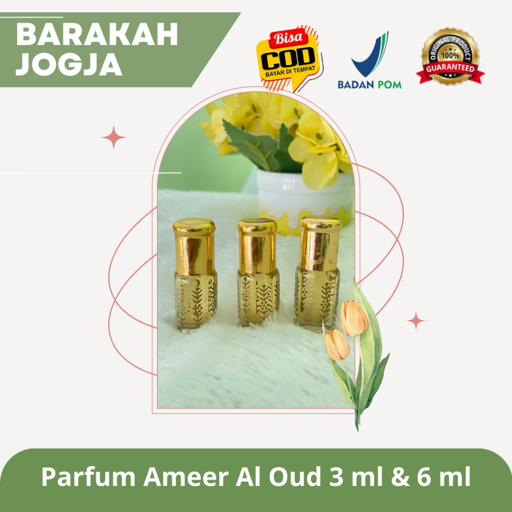 Jual Parfum Surrati Ameer Al Oud kemasan 3 ml & 6 ml | Parfum Arab