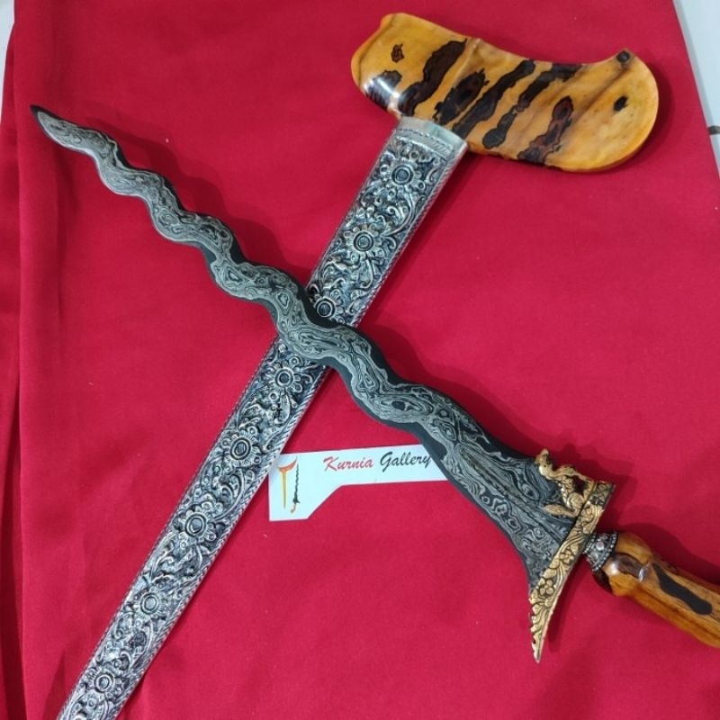 Jual Keris Singo Barong Kinatah Pamor Pedaringan Kebak Shopee Indonesia