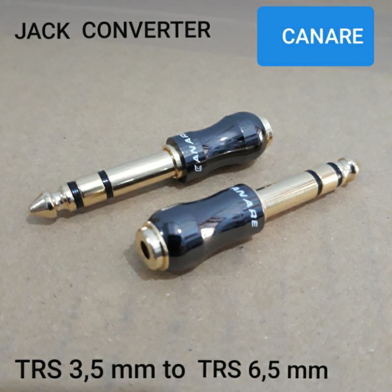 Jual jack converter CANARE akai trs 3,5 mm to trs 6,5 mm Shopee Indonesia