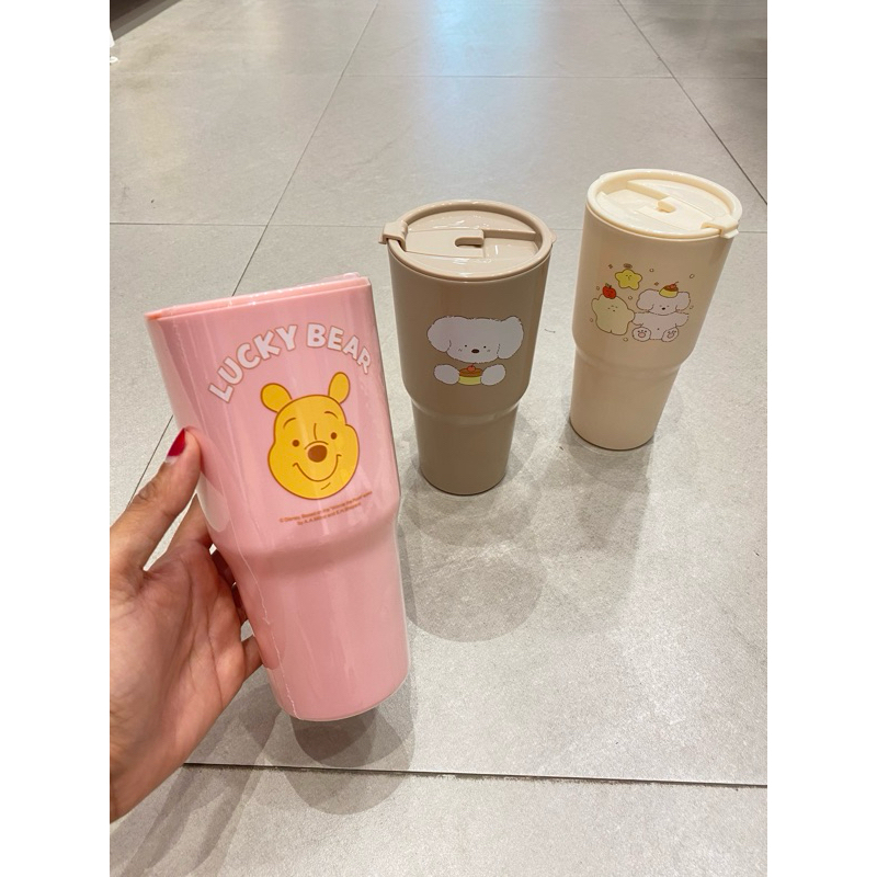 Jual MINISO x Disney Winnie the pooh cool bottle 800ml / tumbler miniso