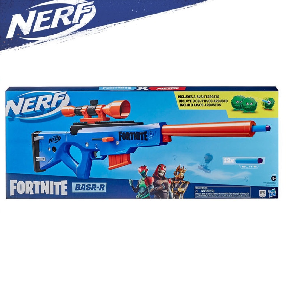 Jual NERF Fortnite BASR-R BASRR BASR R Sniper Blaster NRRE8884 | Shopee ...