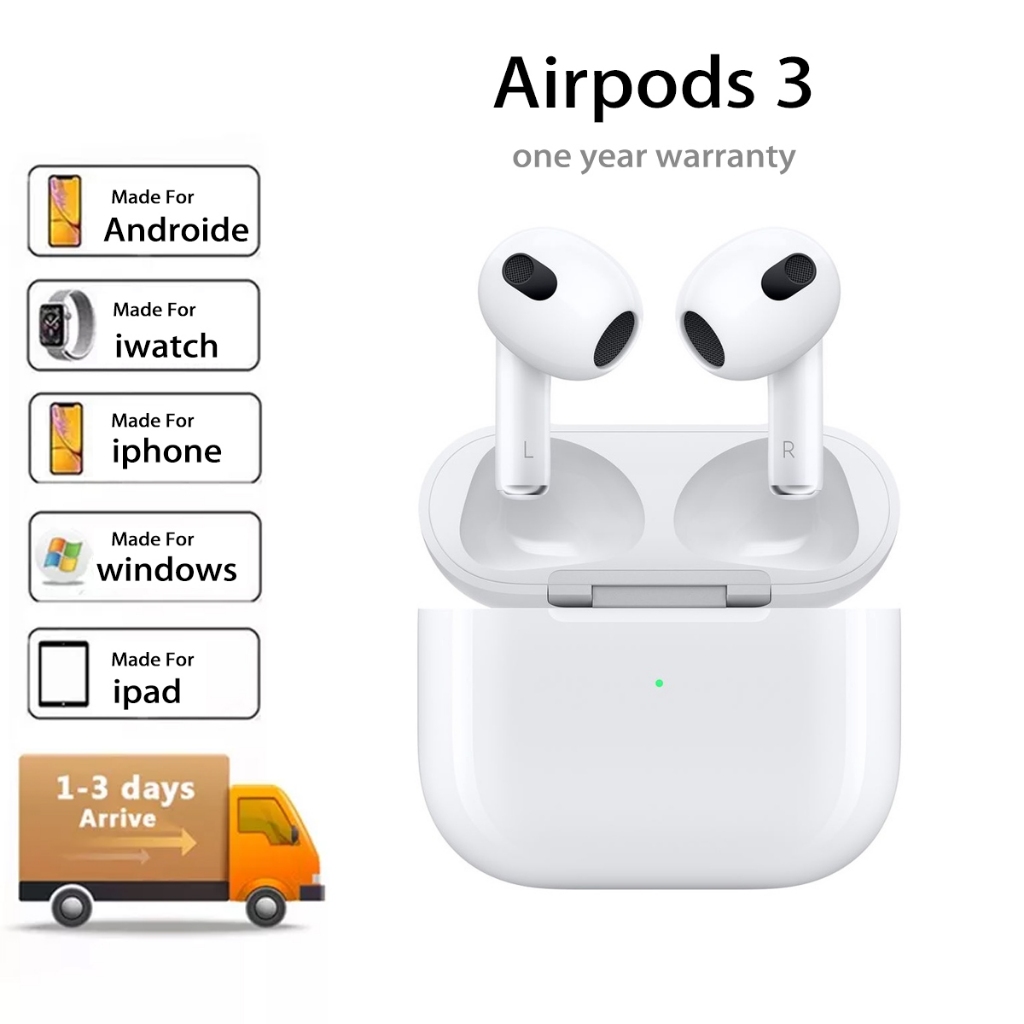 Jual [100 Ori] Air/.pods 3 secondhand earphones are shipped directly