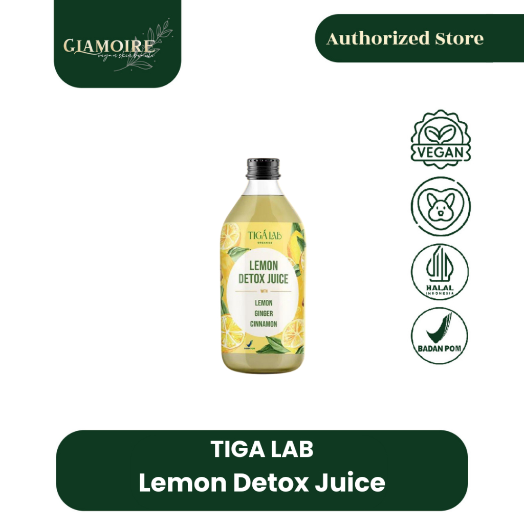 Jual GLAMOIRE TIGA LAB Lemon Detox Juice Minuman Detox Lemon, Jahe