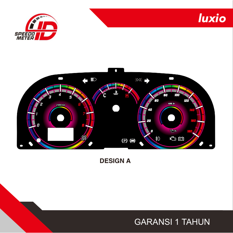 Jual Speedometer Luxio Papan Panel Speedo Meter | Shopee Indonesia