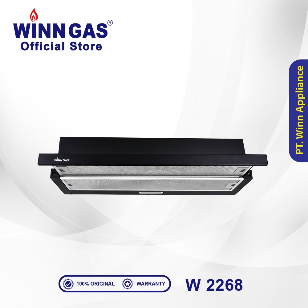 Jual Winn Gas Cooker Hood W 2268 Penghisap Asap Dapur Shopee Indonesia