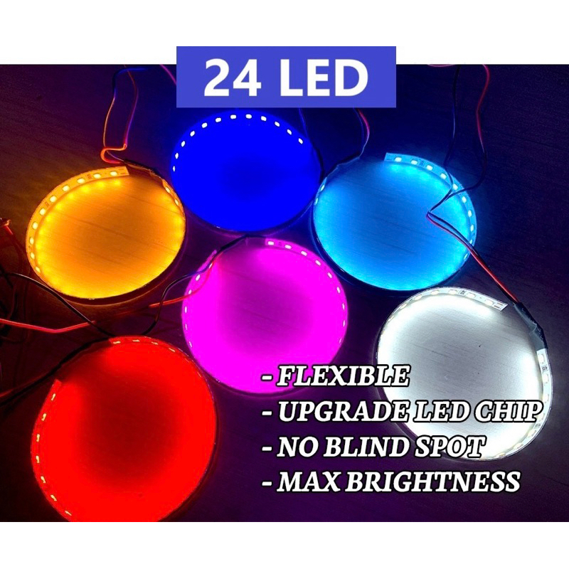 Jual Lampu LED Devil Eye Projector 360 Demon Eye Projie BiLED 2.5 Inci ...