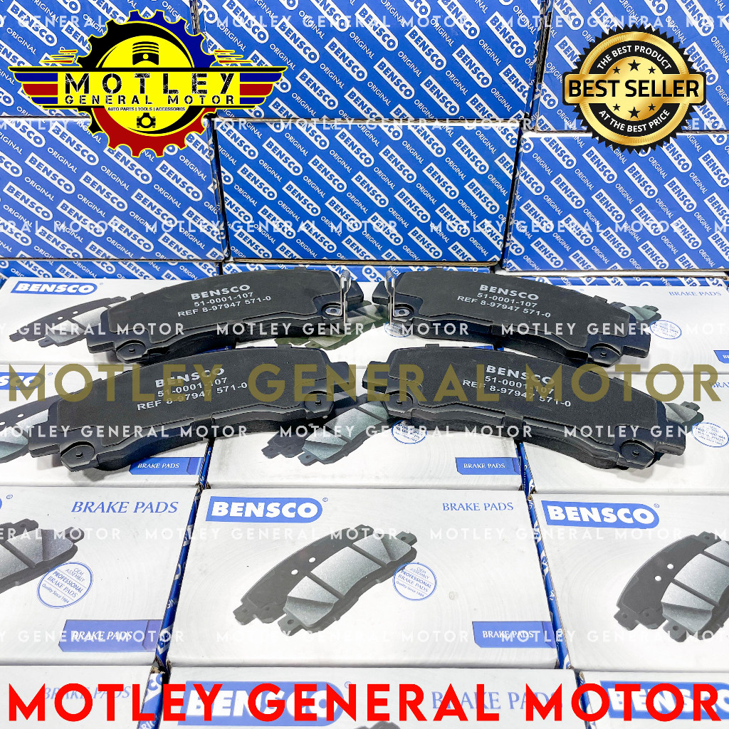 Jual BRAKE PAD KAMPAS REM DEPAN MU-X MUX 2014 2015 2016 2017 2018 2019 ...