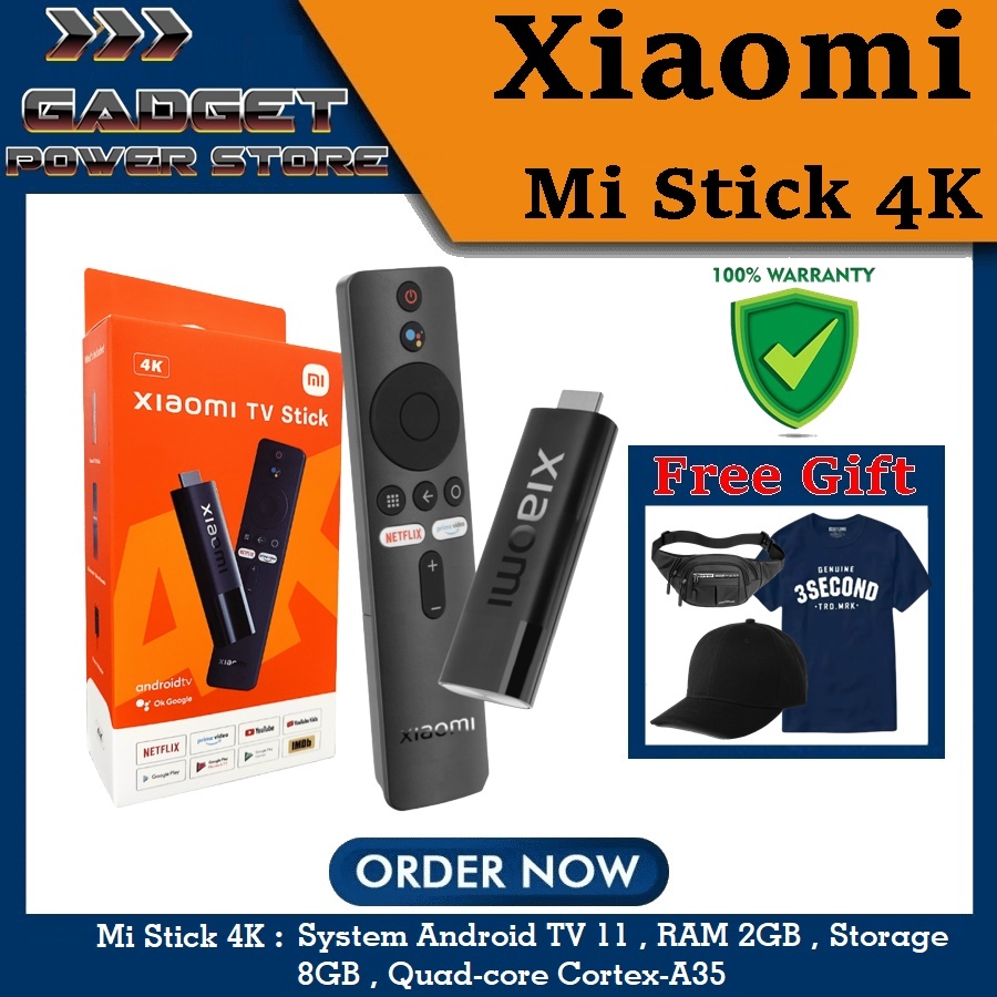 Jual Mi TV Stick Android Smart TV Dongle Chromecast Global Version