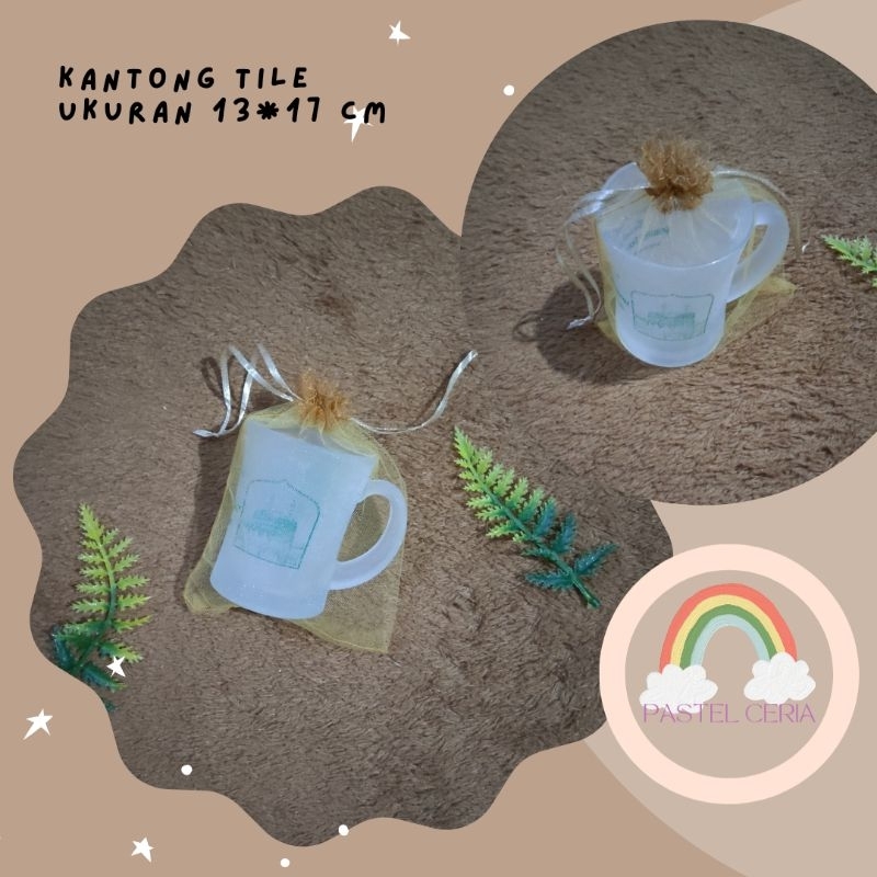 Jual Kantong Tile Untuk Souvenir - Kantong Tile Serut - Kain Tile ...