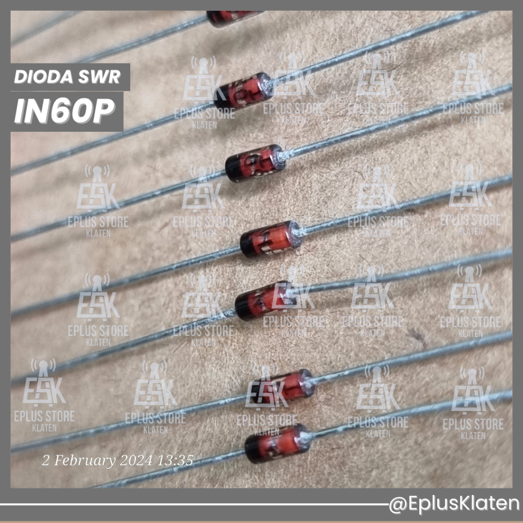 Jual IN60 IN60P dioda SWR diode germanium detection TV radio FM ...