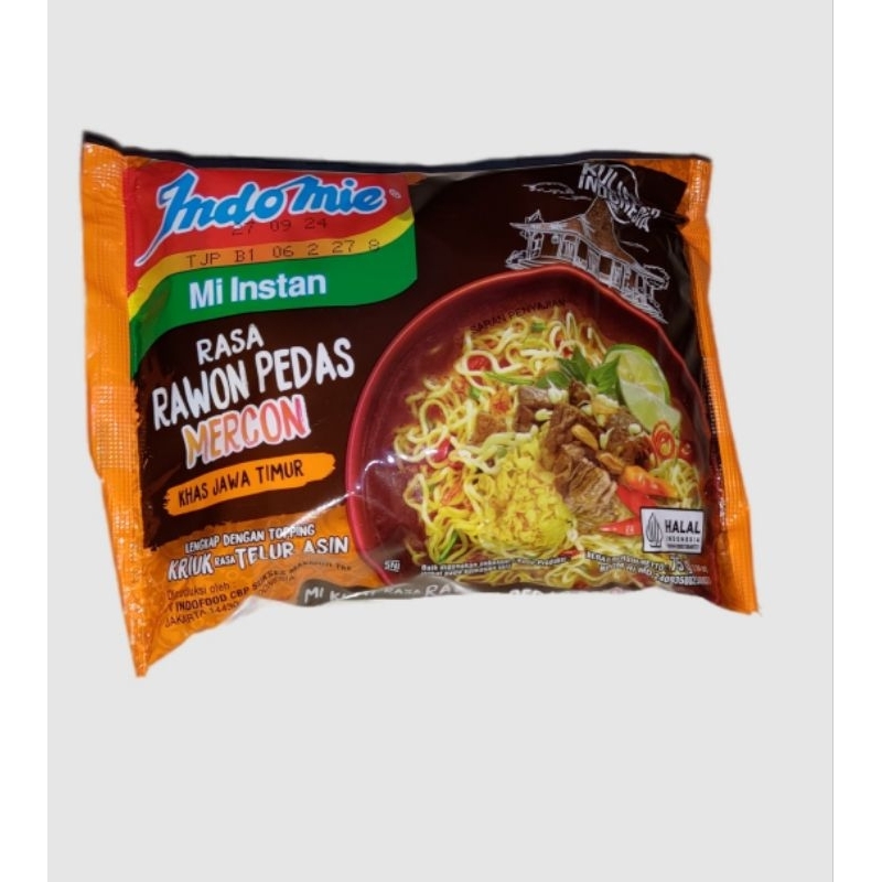 Jual Indomie Rawon Pedas Mercon Khas Jawa Timur Shopee Indonesia