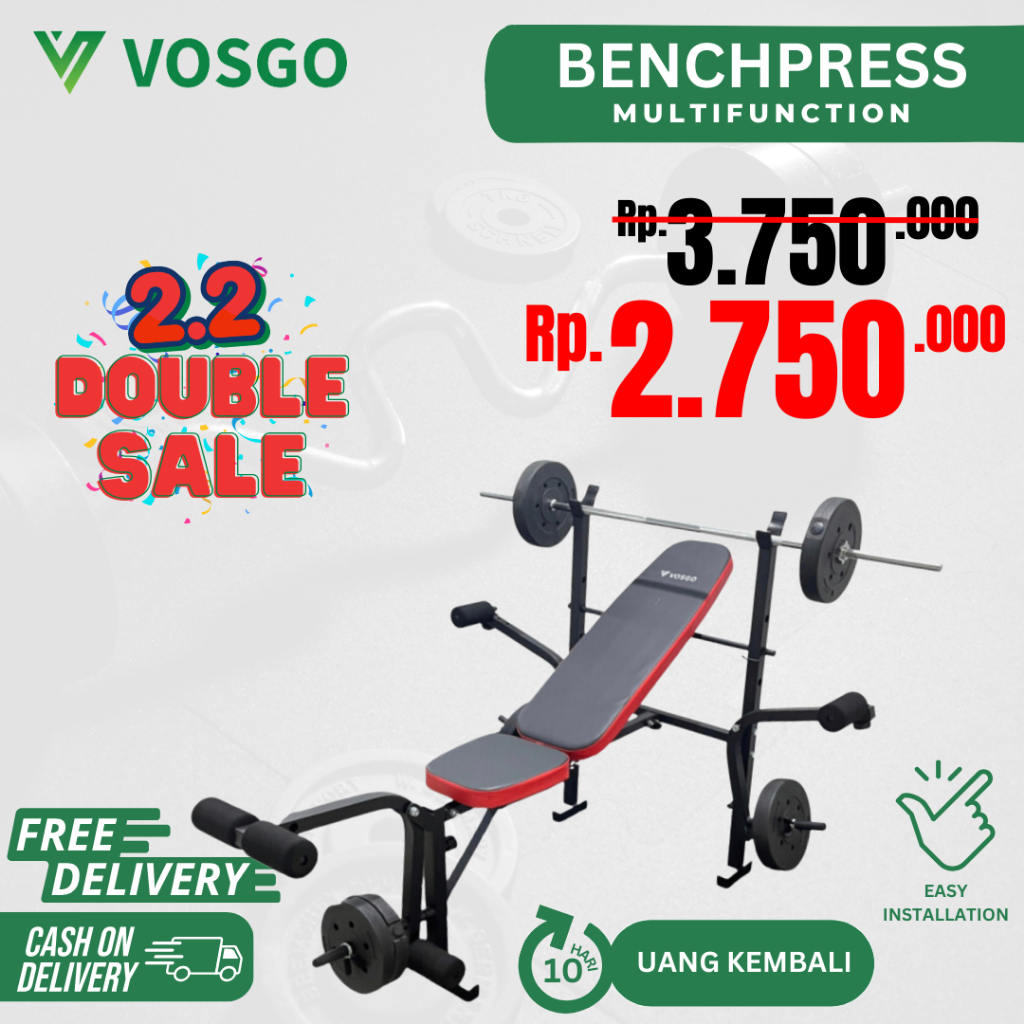 Gym bench online shopee