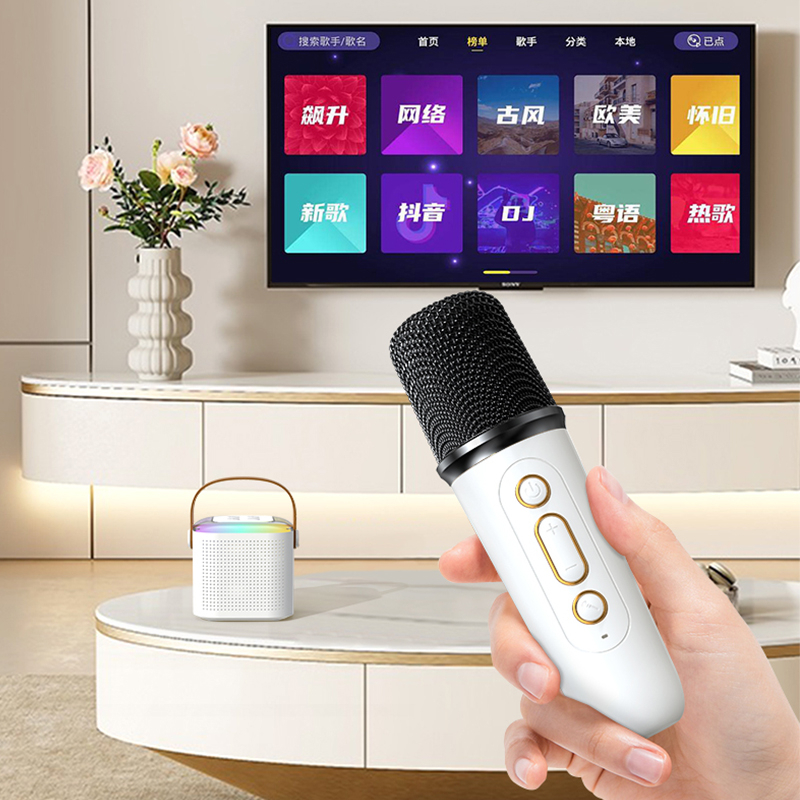 Jual Speaker Microphone Karaoke Bluetooth Wireless Y1 / K3 Portable ...