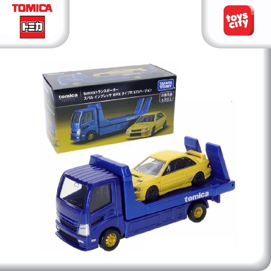 Jual Tomica Premium Tomica Transporter Subaru Impreza WRX Type R ...