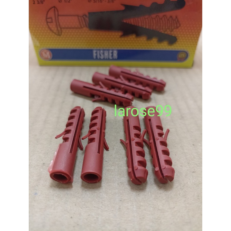 Jual Angkur Fiser Malvin Nylon Pengencang Baut Skrup Harga Per Kotak ...